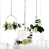 European Home Hanging Wall Flower Weeding Decoration Metal Flower Display Rack