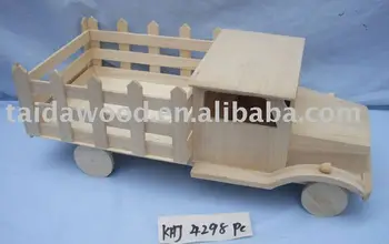 Mobil Truk Kayu Mainan All Desain