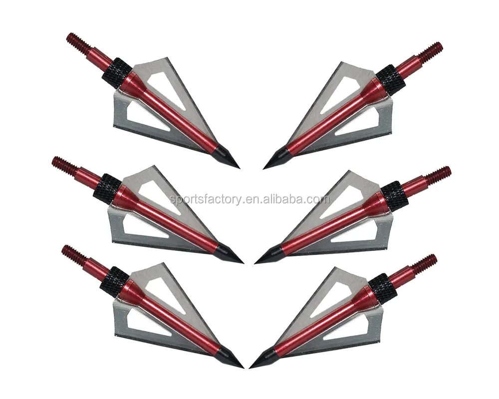 3 Blade Broadhead 100grain Arrow Tips For Archery Hunting Crossbow