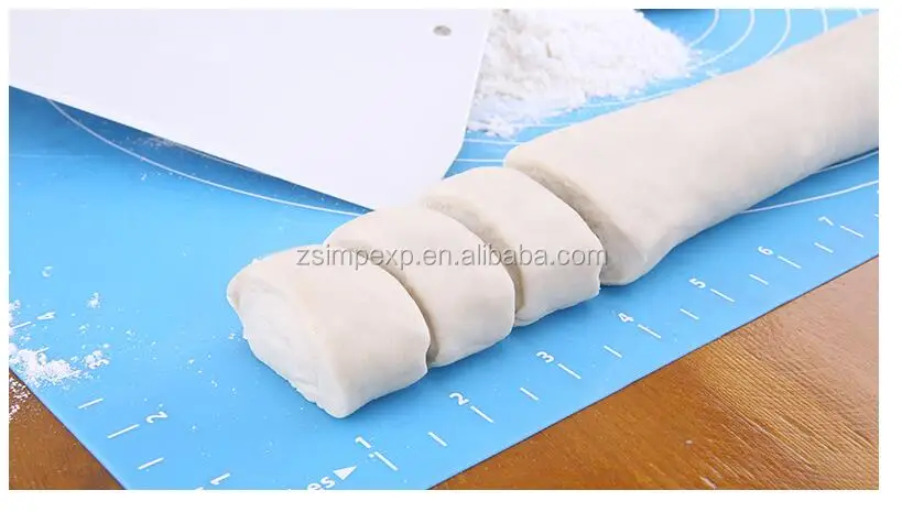 50 cm Tapete de Silicona para Hornear Baking Mat Grande Antiadherente& Boquillas para Manga Pastelera Silicone Baking Mat Almohadilla Antiadherente Reutilizable 70 