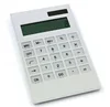 T0093 Low MOQ Office tool plastic calculator with transparent key and custom logo for promotion