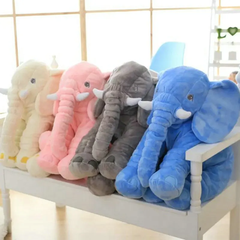 baby cuddle elephant pillow