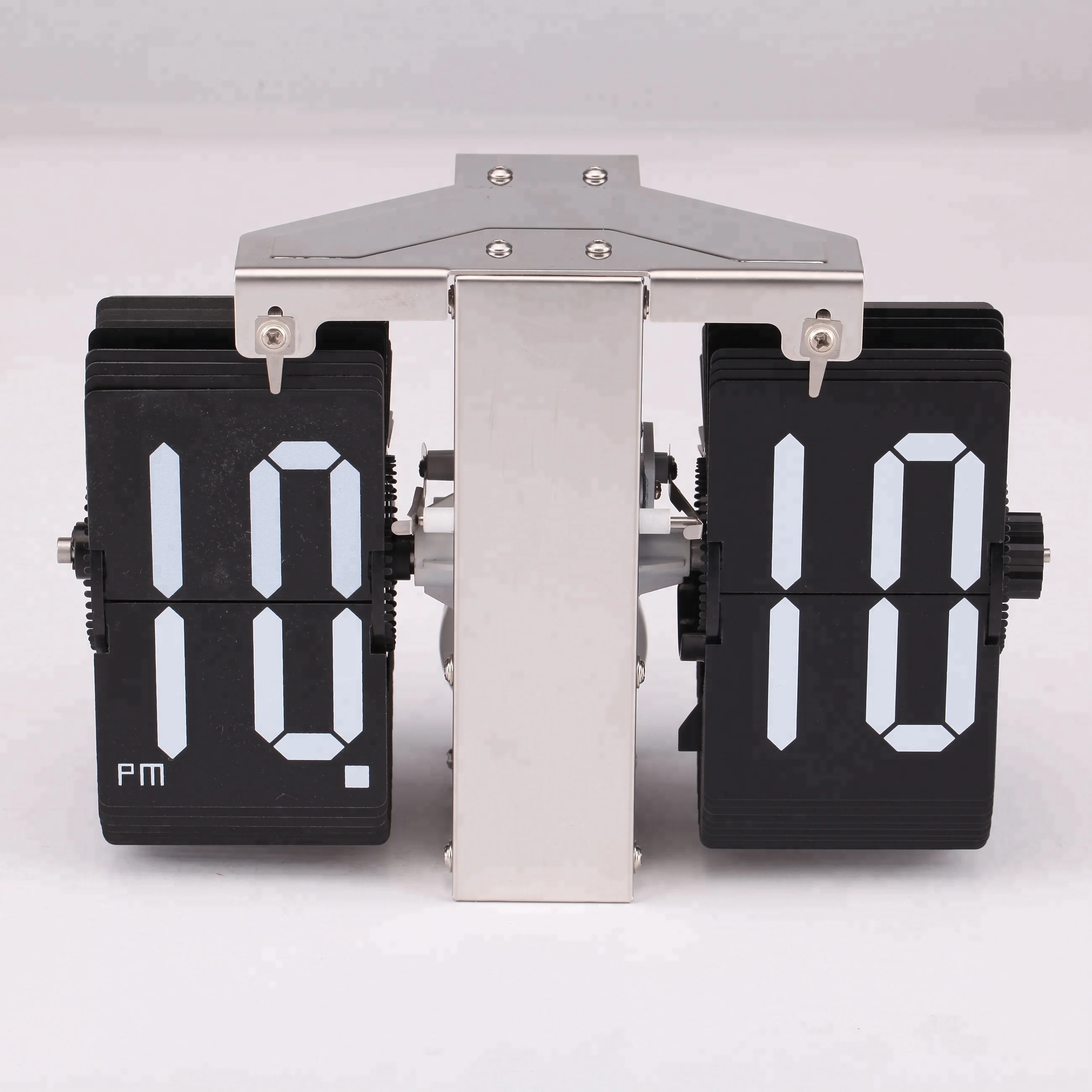 A00af023 Metal Fashion Desk Flip Clock Buy Desk Clock With