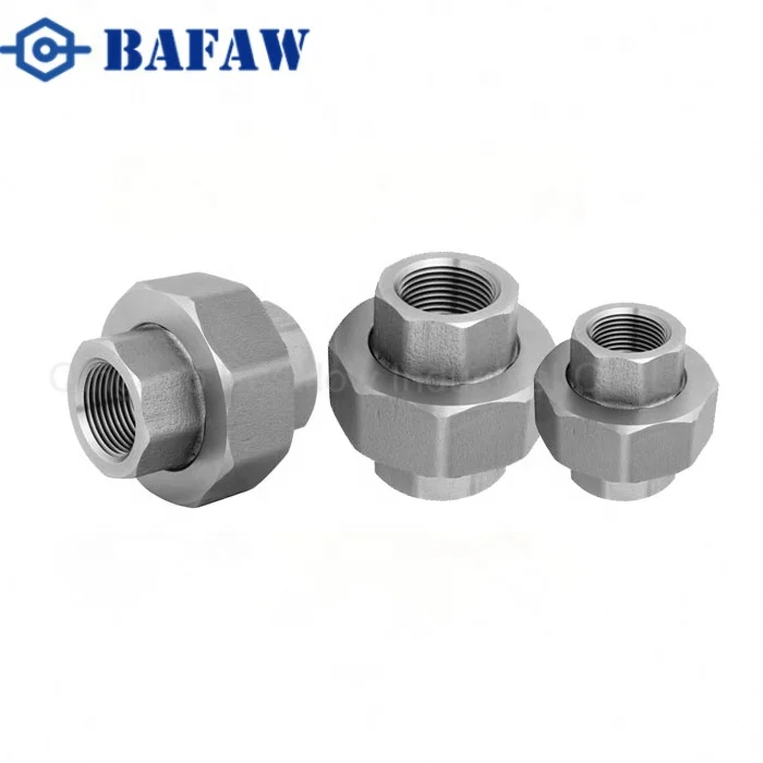 

ASTM A105 Galvanized Forged Steel Pipe Fittings Male Threaded Union Fitting