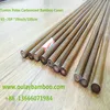 Three Bamboo Joints Bare Bamboo Shafts without Painting Varnish