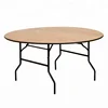 Plywood Round Folding Table Dining Table