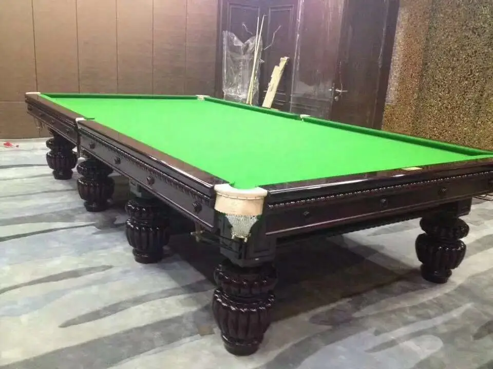 Chaoli Special Design Wholesale High Quality Natural Solid Wood Snooker Table With Black Slate