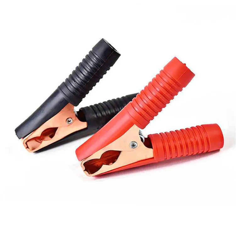 pour chargeurs de Batterie Accessoire de Voiture Outil de Test /électrique de Sora Clips de c/âble de Batterie Pinces de Voiture Pinces Crocodiles de Batterie de 80 mm de Long en cuivre Pur