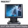 10.4 inch lcd tft display Windows XP 5 wire resistive touchscreen battery powered computer monitor