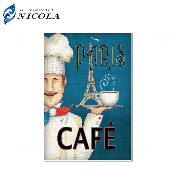Europe Style Lighthouse Decor Embossed Tin Sign Art Metal Sign