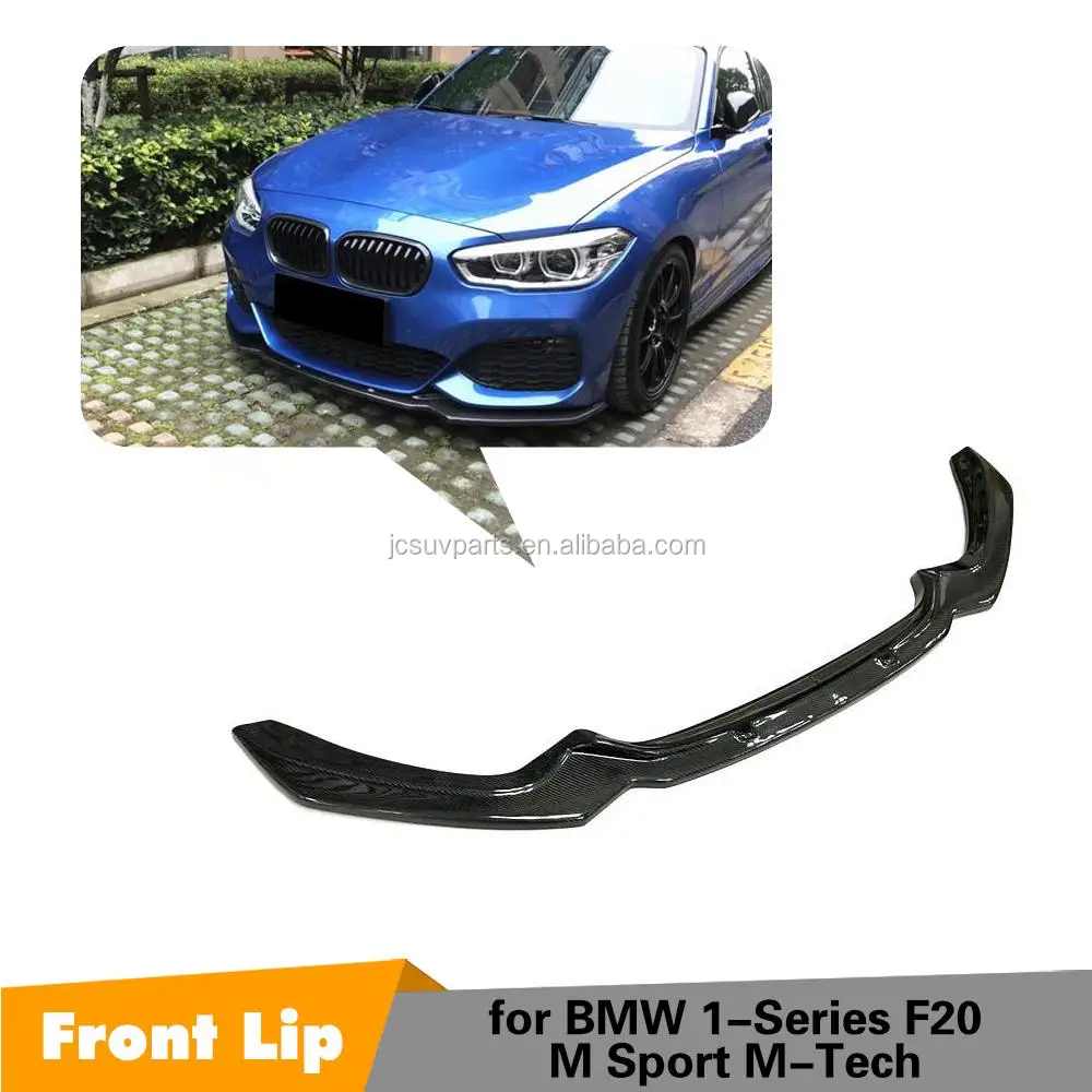 Carbon Fiber F Front Bumper Lip Spoiler For Bmw Series F M Sport