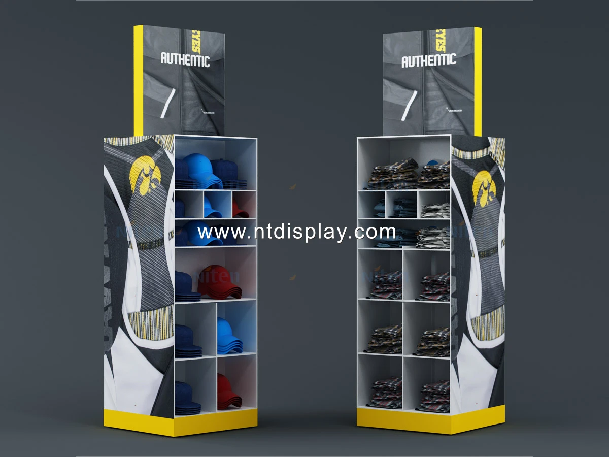 Wall Waterfall Shoe Shop Furniture Hanging Shelves Shop Display