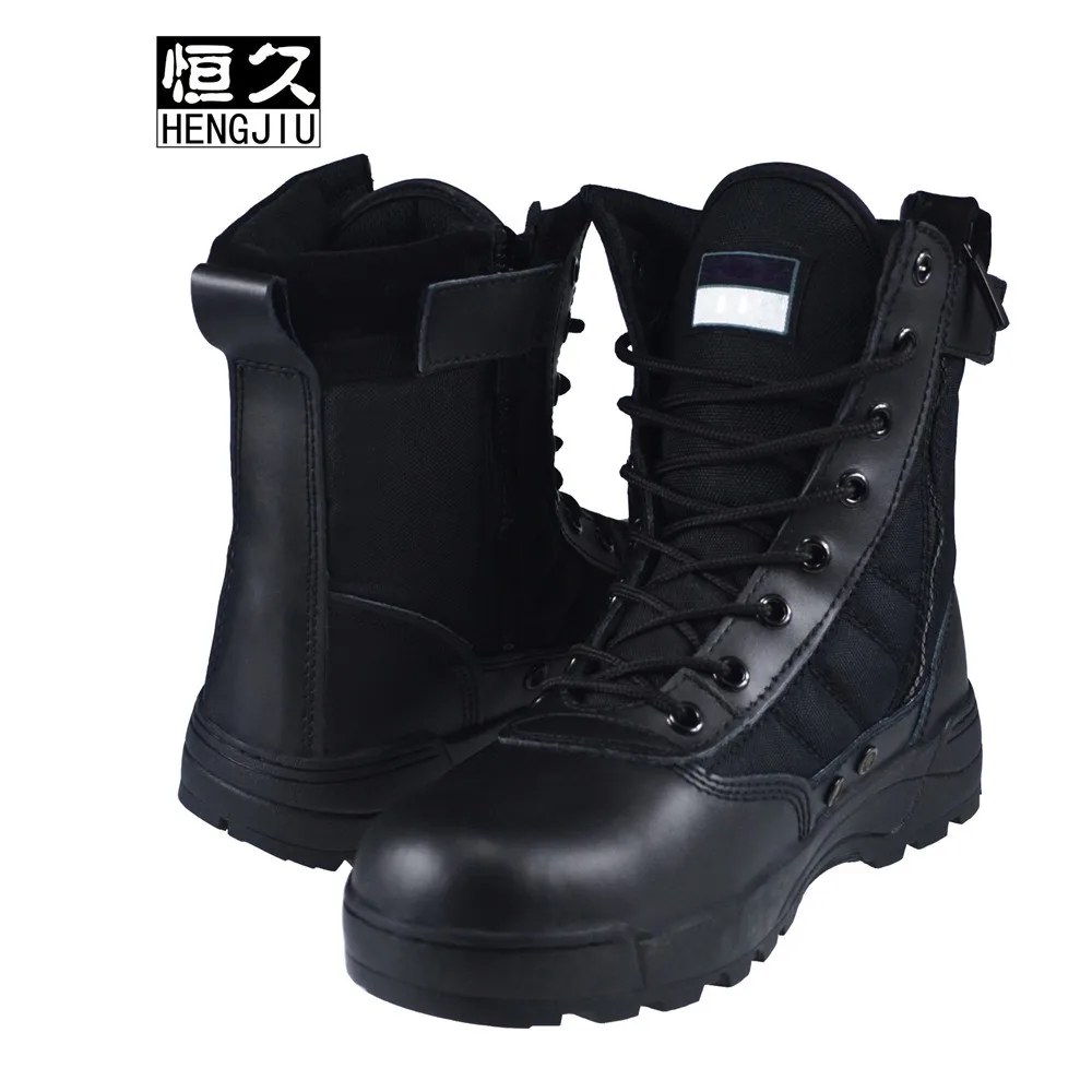 

Wholesale Stock SWAT Military Boots Combat Boots Desert Tactical Boots Hiking Shoes, Black