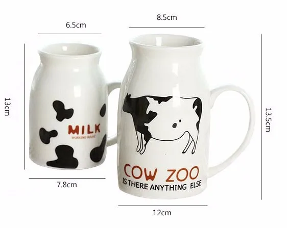 

Auplex Wholesale Heat Press Mug Custom Logo Milk Mug Blank Sublimation Animal Handle Coffee Mug, Super white