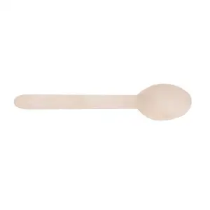 Image of Disposable Wooden Spoon For Party