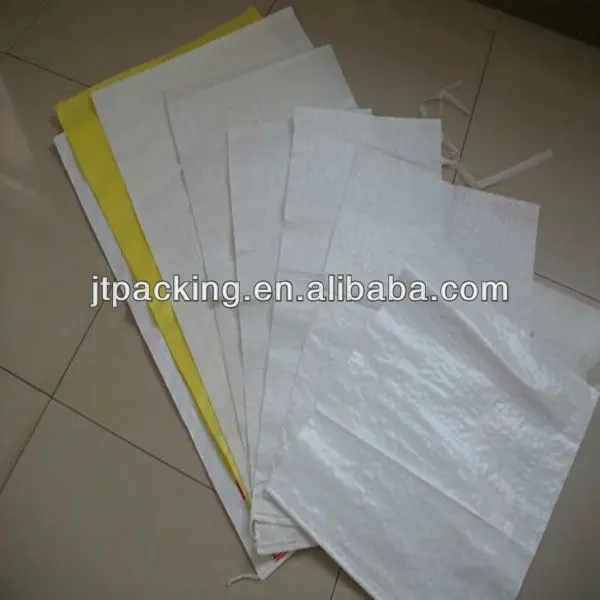 yellow plastic pp polypropylene woven tubular fabric China factory supplier 