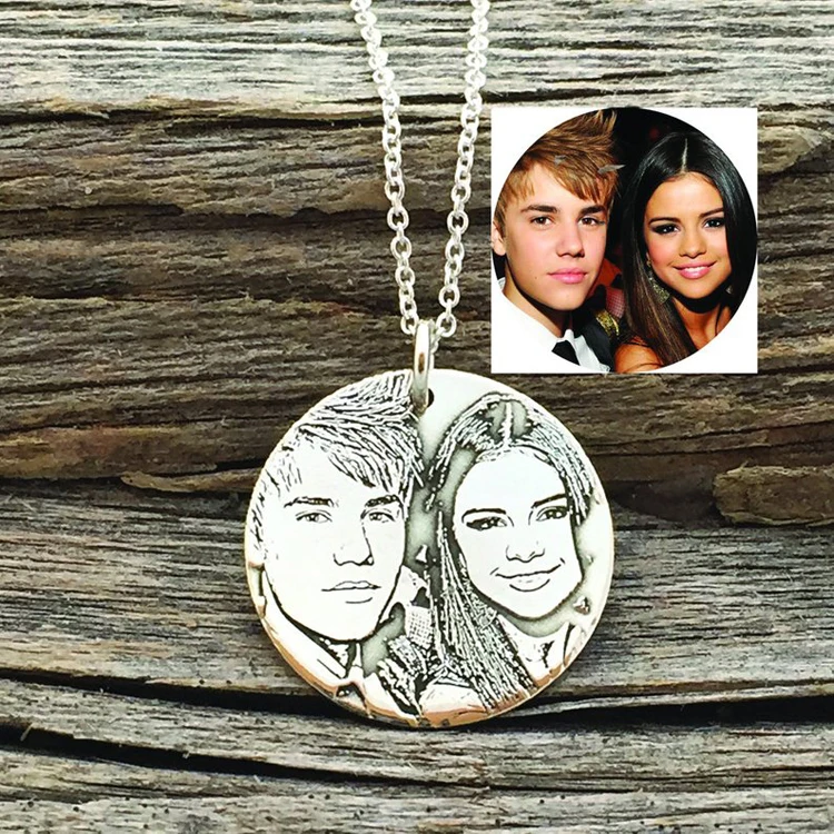 Personalized Solid 925 Silver Gold Plated Blank Engravable Jewelry