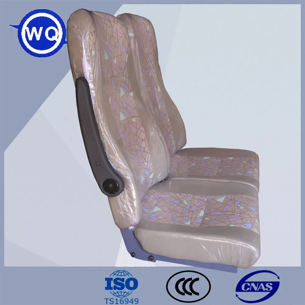 school bus seat with foam
