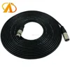 Audio 25 foot Mic Cable Patch Cords - XLR Male to XLR Female Black Microphone Cables