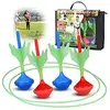Wholesale Lawn Darts Game for Kids & Adults Glow in The Dark Outdoor Yard Darts & 2 Ground Dart Target Rings