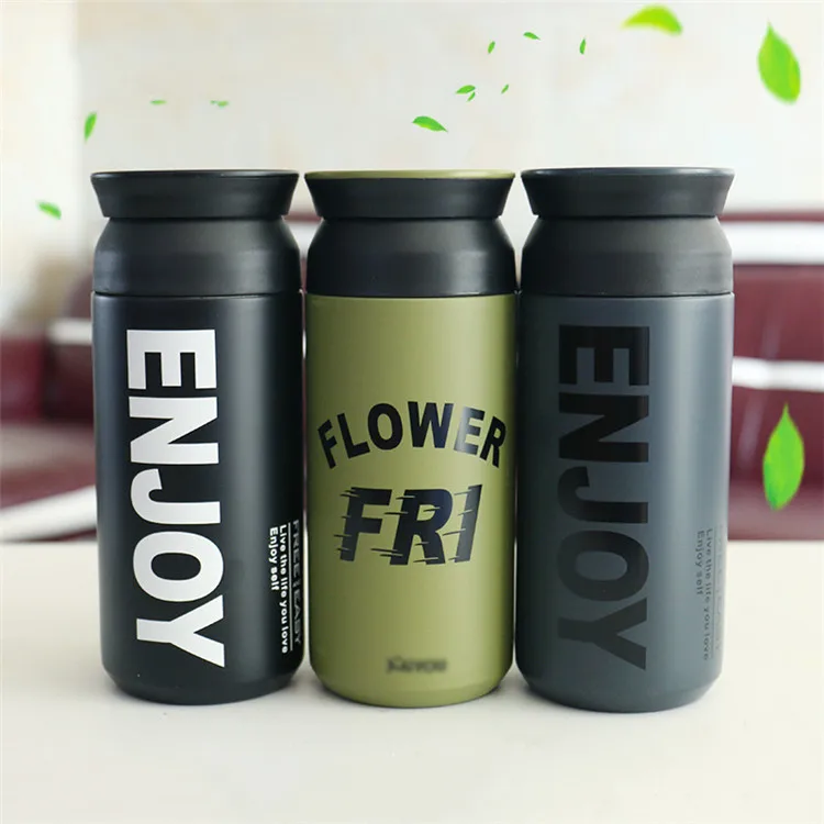 

350ml Thermoses Vacuum Insulated double wall stainless steel water bottle flask thermos milk bottle