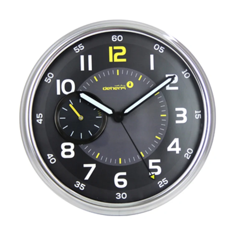 

13 inch Road Race Metal Watch Clock Wall Clock, Red