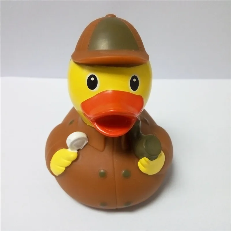 Promotionele Detective Rubber Duck Speelgoed Plastic Badeendjes Verkoop - Buy Promotionele Rubber Duck,Detective Eend,Plastic Bad Eend Product on