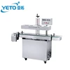 YETO automatic rotary filling capping induction sealing machine for PET bottle aluminum foil lid