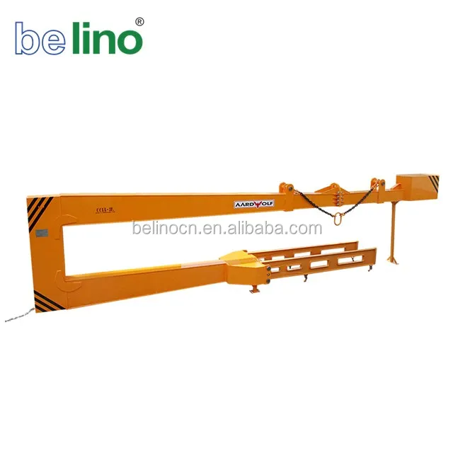 3 Ton Granite Slab Bundle Handler Forklift Glass Container Loading And