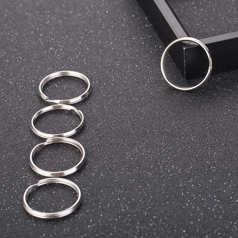 1.5*25mm Durable Round Argolla Keyring High Quality Hardware Llavero