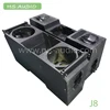 pro audio speakers amplifier sound system dual 12 inch line array J8 J12 loudspeaker brand