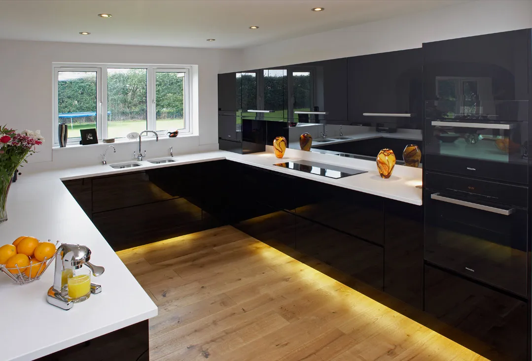 MODERN ACRYLICS, HIGH GLOSS KITCHEN CABINETS