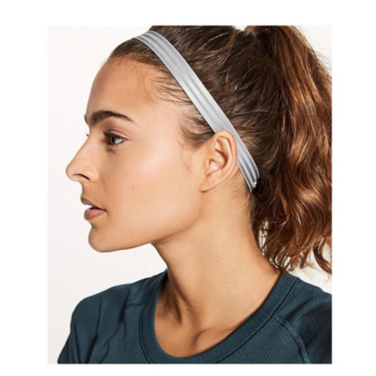 Soft Breathable Adjustable headband for sports