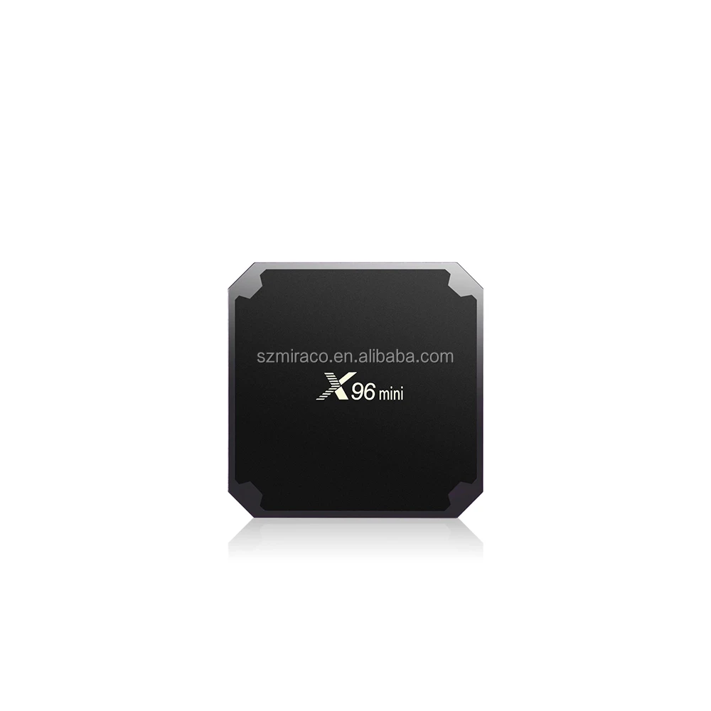 

Factory Price high quality X96 mini S905W Android TV Box 1GB/8GB Amlogic android 7.1 smart tv box