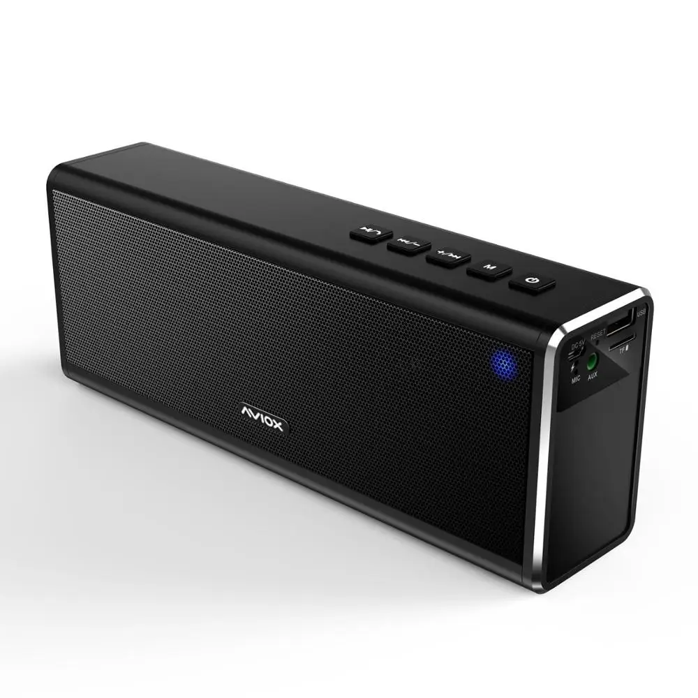 

Wireless Microphone Karaoke BT Speaker Amplified Sound Box With USB Mini Amplifier Home Theater Speaker System, Black