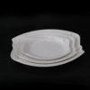 Eco-friendly home hotel restaurant dinnerware plastic serving platters 100% melamine rectangle plate