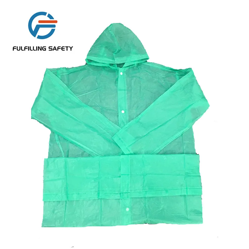 green parka raincoat
