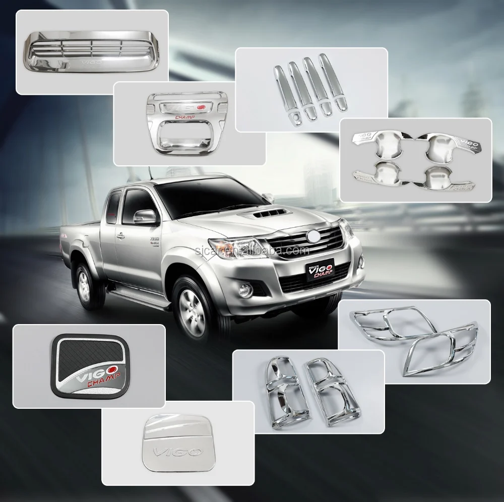 Full Set Kits For 2012 Toyota Hilux Champ Car Exterior Accessories In ...