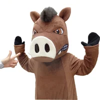 

Wild Boar Pig Mascot Costume Cosplay Fancy Dress Outfit Suit