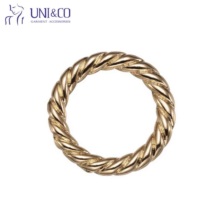 

27mm Gold Ring Buckle Swimwear Metal Hardware Accessories for Bikini, Silver, gold, rose gold or any metallic color