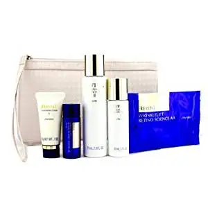 Shiseido Revital Set: Cleansing Foam I 20g+Lotion EX II 75ml+Moisturizer EX II 30ml+Lotion AA 20ml+Cream AAA 7ml+Eye Mask 1pair+Bag 6pcs+1bag