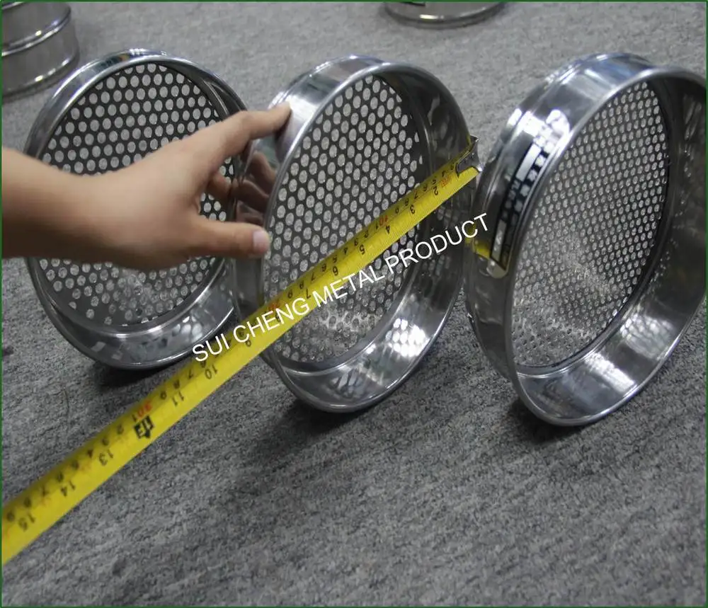 Direct Factory 200mm 300mm Diameter Micron Stainless Steel Sieve