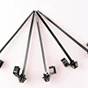 High quality reusable self locking nylon 66 cable tie security lashing black cable ties KP0012