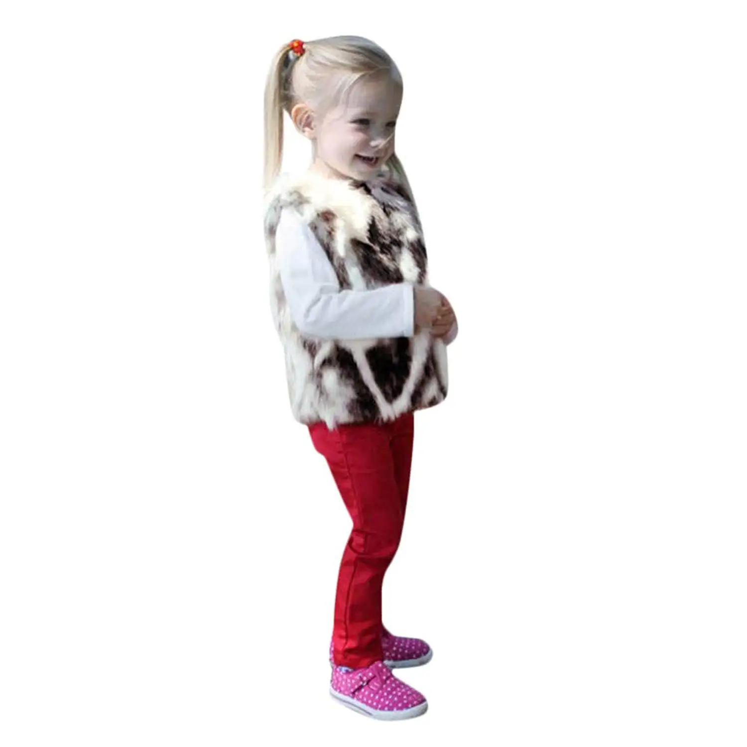 AMSKY Toddler Baby Girls Boys Hoodie Outfits Long Sleeve Rainbow Stripe Hooded Coat Tops Winter Clothes