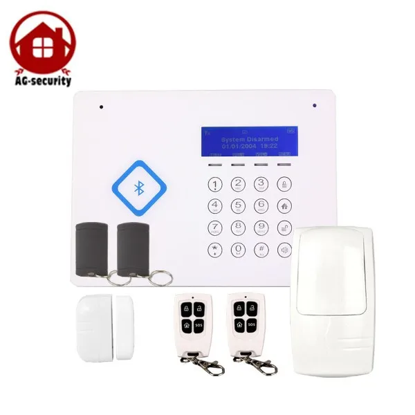 Security Gsm Alarm System With Rfid Tag 