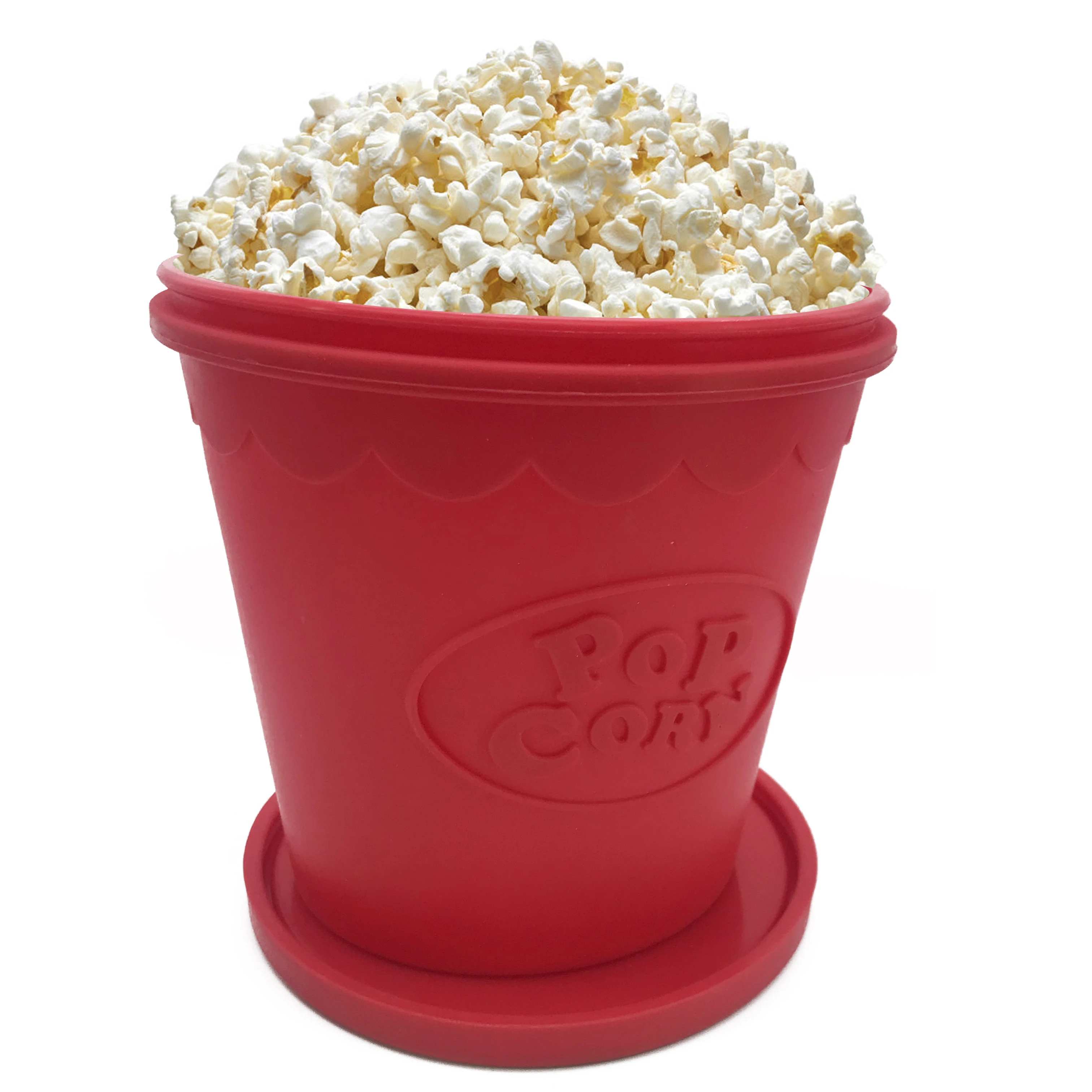 100 Food Grade With Lid Silicone Microwave Popcorn Popper Buy