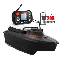 

Germany 2019 Jabo 2 fish finder sonar fishing gps plastic abs bait boat with 20A battery