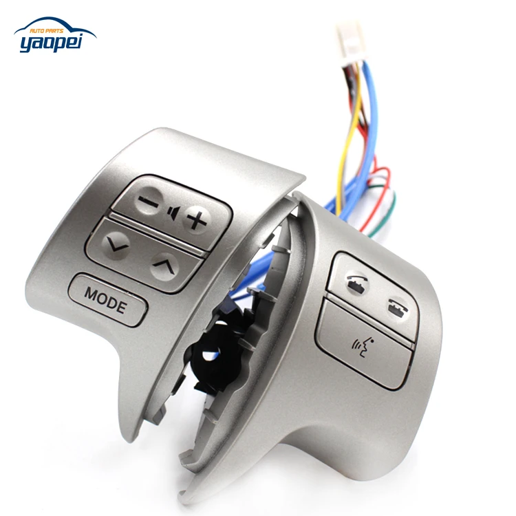 

100015764 84250-02220-B0 Steering Wheel Audio Control Switch For Toyota Corolla ZRE15 2007~2010, As picture