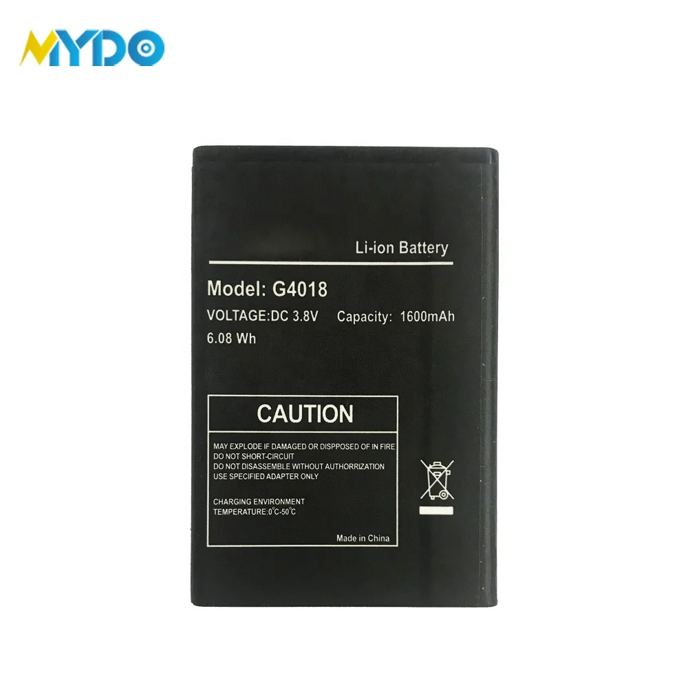 

Original capacity 3.7v li-ion mobile phone battery for b-mobile AX1016/G4018, Black and silver