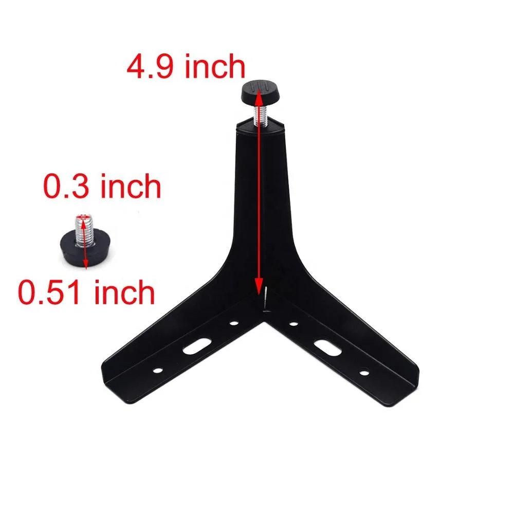 
Height Modern Furniture Sofa Legs Metal Triangle Cabinet Feet Cupboard Feet DIY Replacement Parts 
